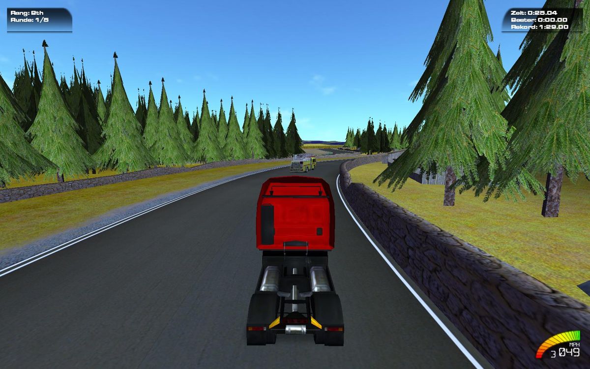 Truck Racer screenshot 4 for Wii